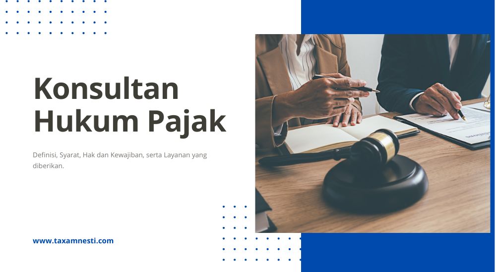 Konsultan Hukum Pajak